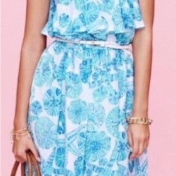 🌴LILLY PULITZER x Target Flounce Sundress in Sea Urchin for You Print - Picture 9 of 10